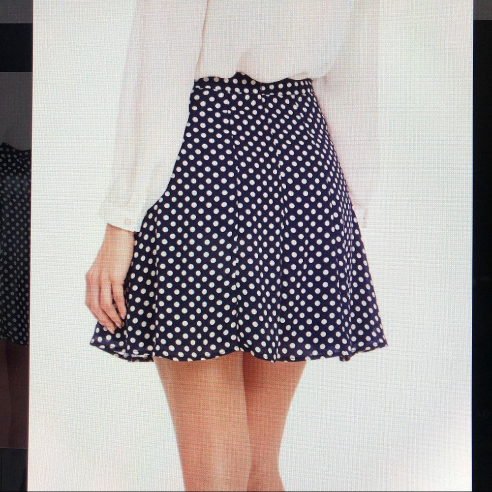 Puppy Lux polka dots skirt